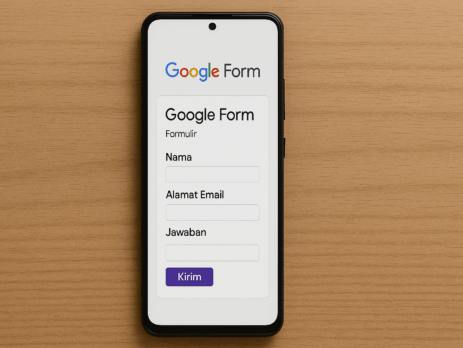 google form di hp