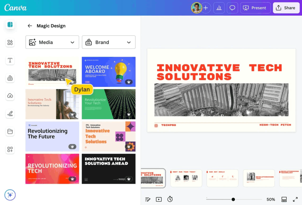 AI presentation maker